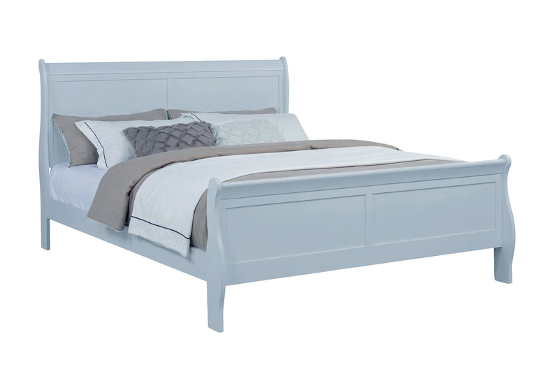 Louis Philip Bedroom Set - Blue