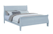 Crownmark Louis Philip Bedroom Set - Blue King Bed