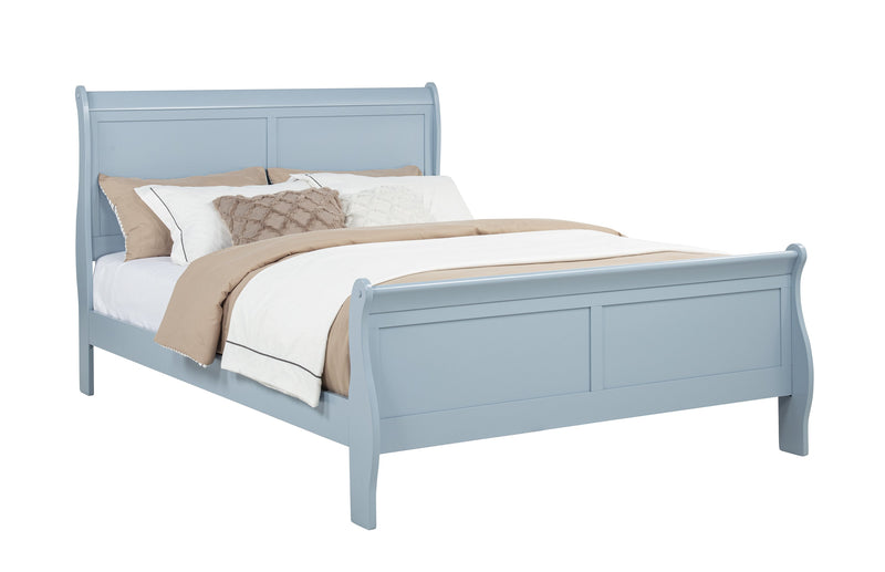 Louis Philip Bedroom Set - Blue