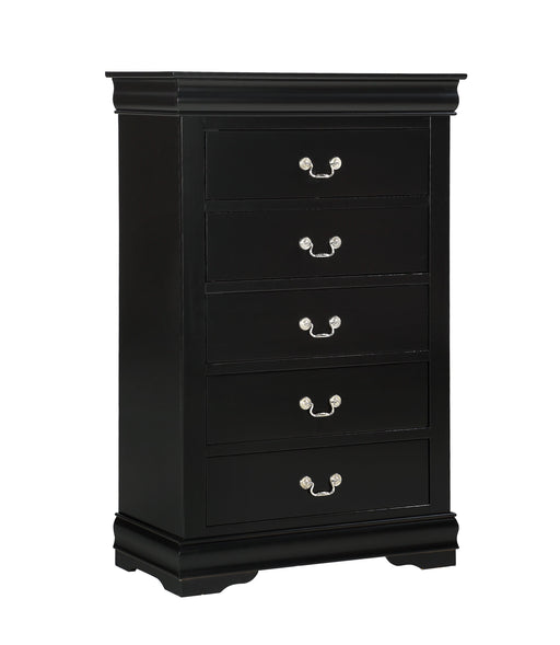 Crownmark Louis Philip Chest Black