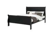 Crownmark Louis Philip Bed - Black