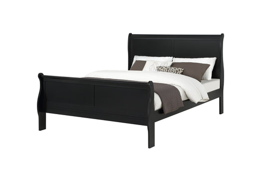 Crownmark Louis Philip Bed - Black