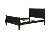 Crownmark Louis Philip Bed - Black