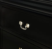 Crownmark Louis Philip Bedroom Set - Black