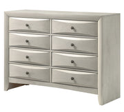 Crownmark Emily Bedroom Set - White Dresser