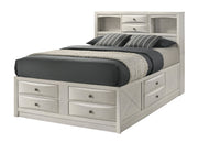 Crownmark Emily Storage Bed - White