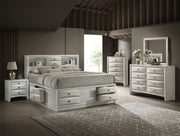 Crownmark Emily Storage Bed - White