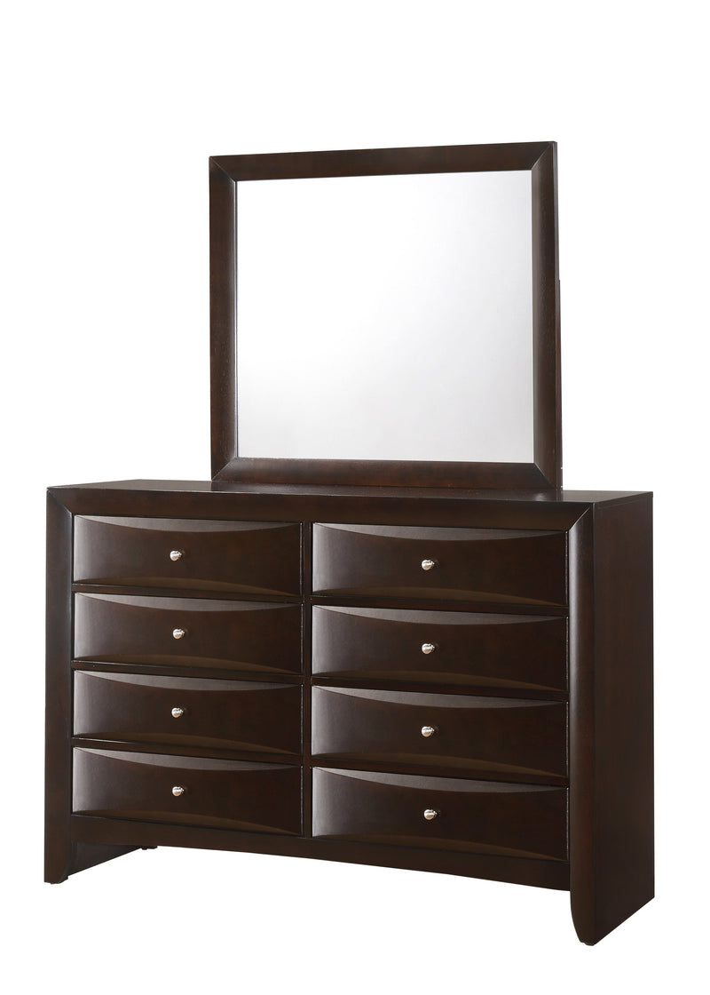 Emily Mirror Dark Cherry
