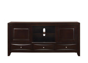 Crownmark Emily TV Stand Dark Cherry