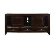 Crownmark Emily TV Stand Dark Cherry