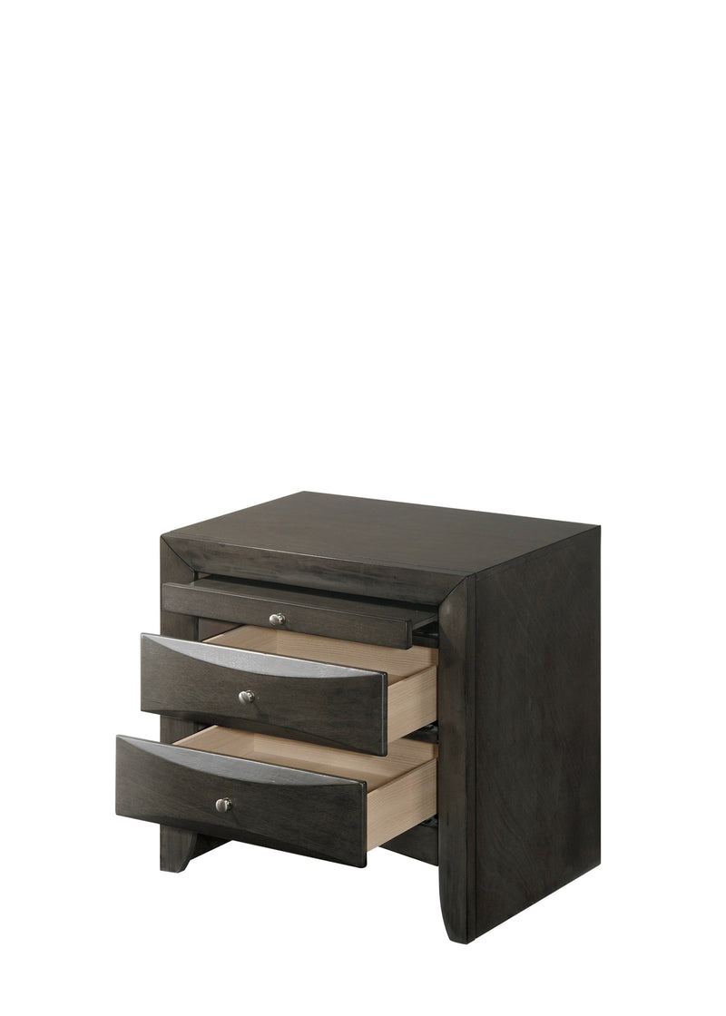 Emily Nightstand - Grey