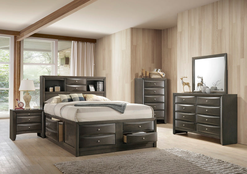 Emily Bedroom Set - Grey