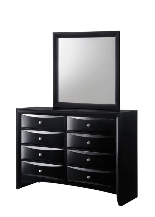 Crownmark Black Emily Dresser