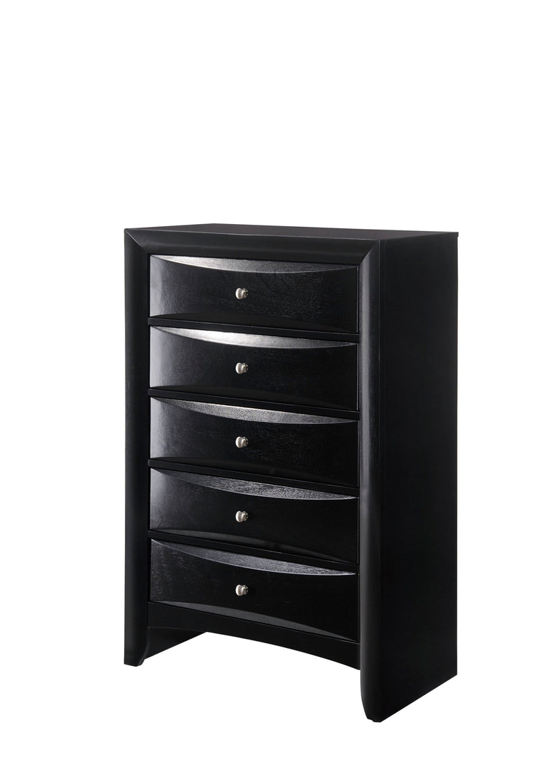 Crownmark Emily Chest - Black