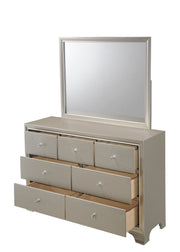 Crownmark Lyssa Dresser - Silver Champagne