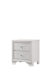 Crownmark Lyssa Nightstand - Frost