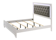 Crownmark Lyssa Bedroom Set - Frost King Bed