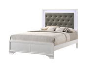Crownmark Lyssa Bedroom Set - Frost Queen Bed