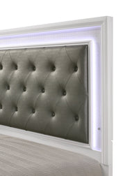 Crownmark Lyssa Bedroom Set - Frost