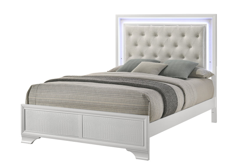 Lyssa Bedroom Set Oat Frost