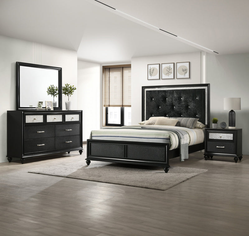 Crownmark Lila Bedroom Set 4-Piece Bedroom Set