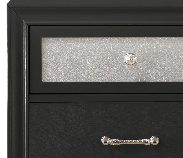 Crownmark Lila Dresser - Black