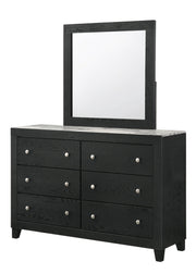 Crownmark Cadence Bedroom Set Dresser and Mirror