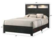 Crownmark Cadence Bedroom Set Queen Bed