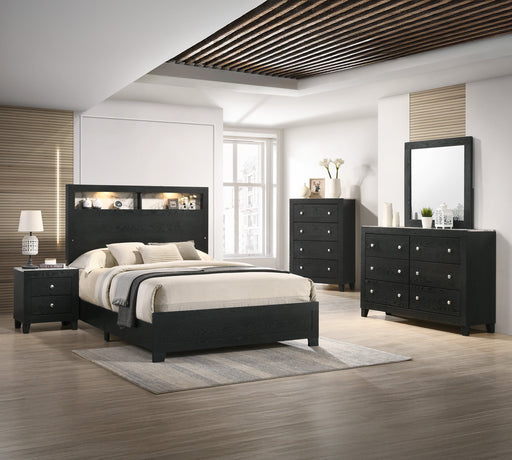 Crownmark Cadence Bed - Black