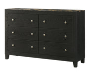 Crownmark Cadence Dresser - Black Gold