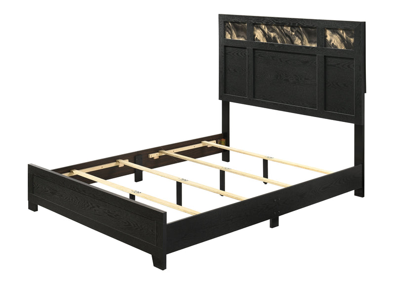 Cadence Bedroom Set - Black/Gold