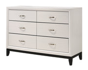 Crownmark Akerson Dresser - Chalk