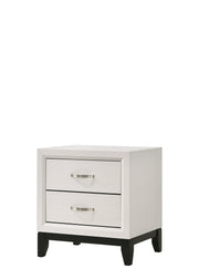 Crownmark Akerson Nightstand - Chalk