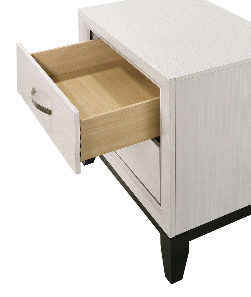 Crownmark Akerson Nightstand - Chalk