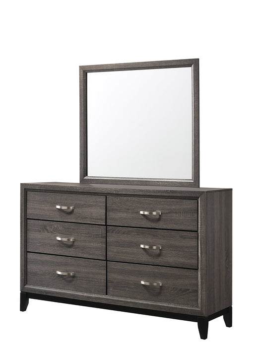 Crownmark Akerson Mirror Grey