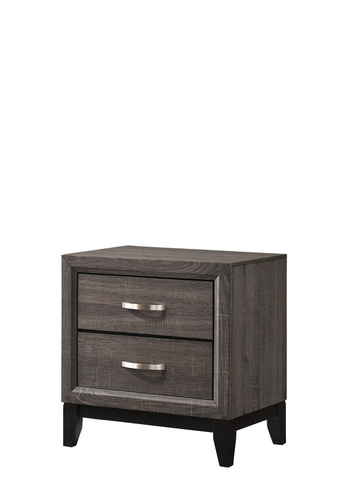 Crownmark Akerson Nightstand - Grey
