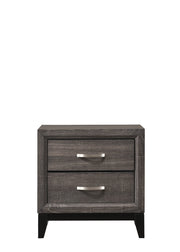 Crownmark Akerson Nightstand - Grey