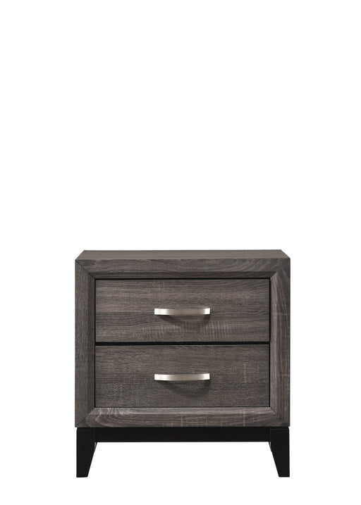 Crownmark Akerson Nightstand - Grey