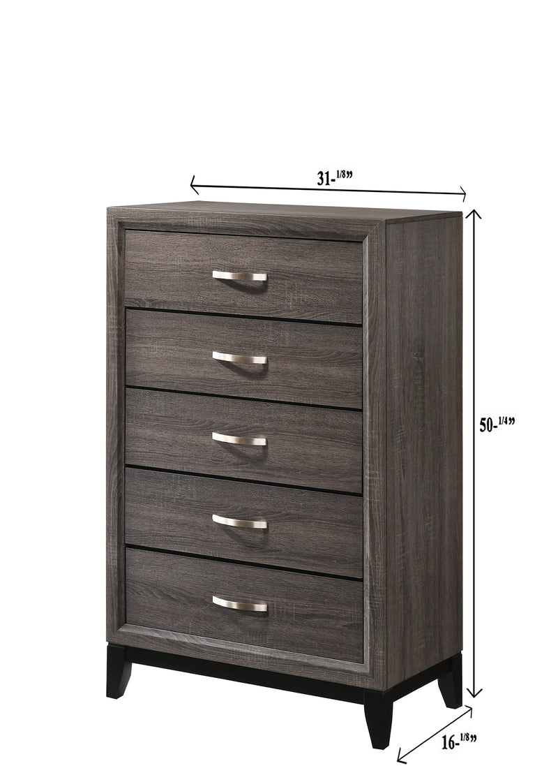 Crownmark Akerson Chest - Grey