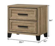 Crownmark Jameson Bedroom Set Nightstand