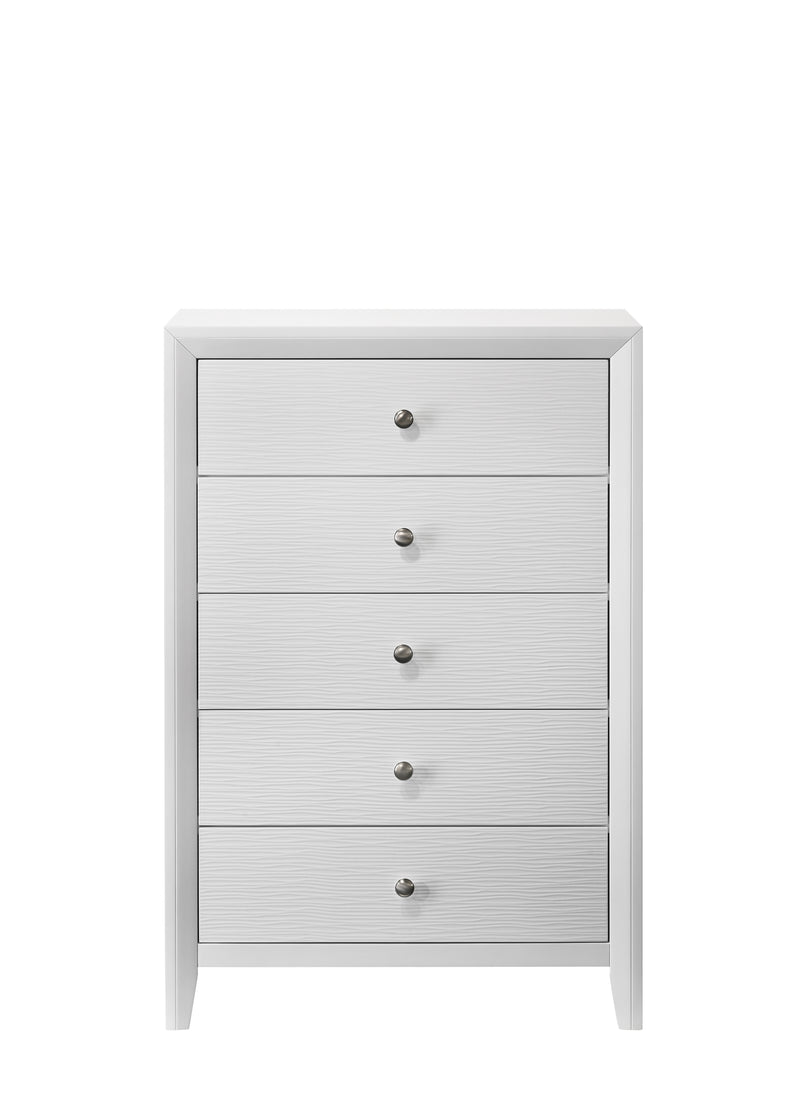 Denker Bedroom Set - White