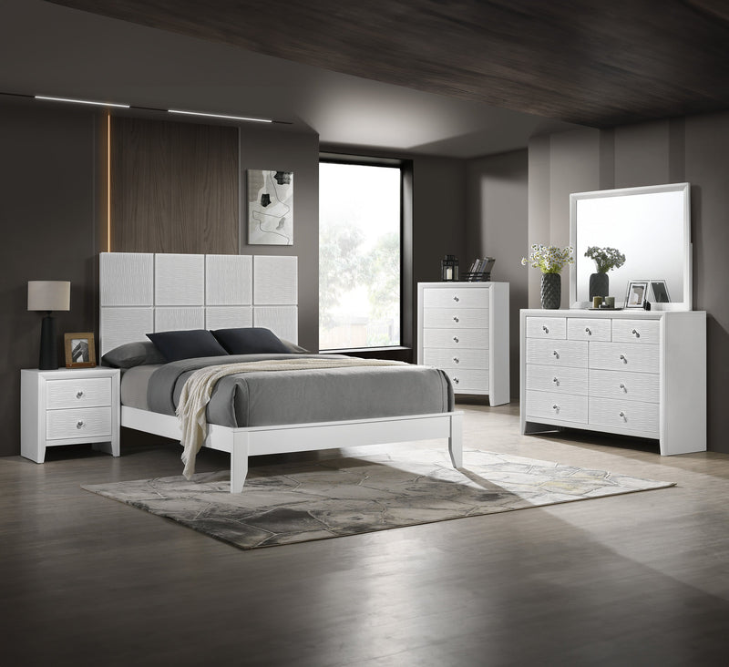 Denker Bed - White
