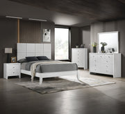 Crownmark Denker Bed - White
