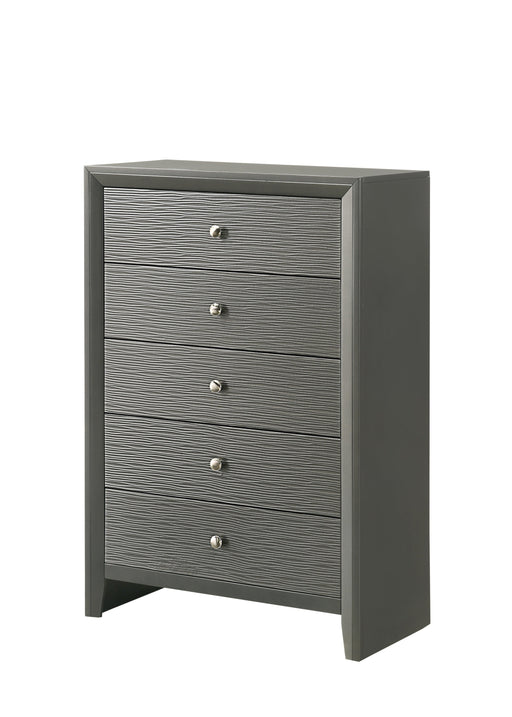 Crownmark Denker Chest - Gun Metal