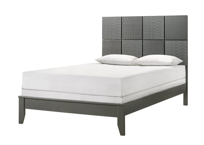Crownmark Denker Bed - Gun Metal