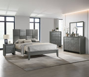 Crownmark Denker Bed - Gun Metal