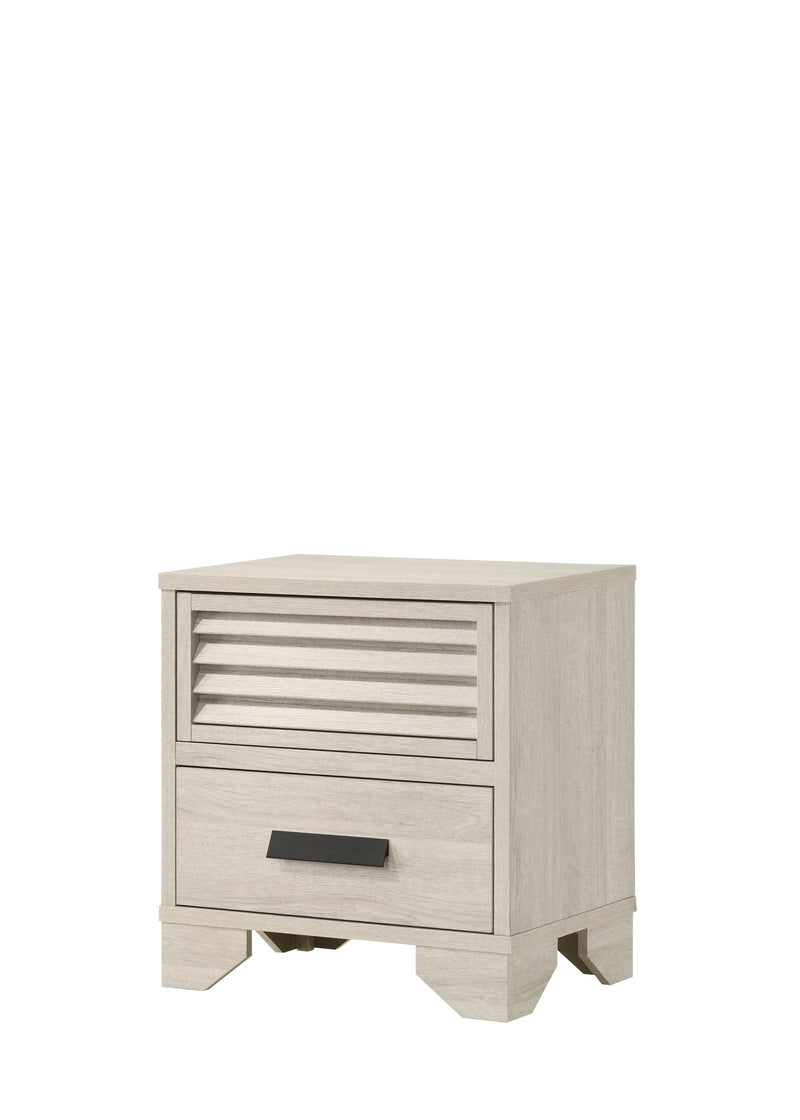 Crownmark Sarter Nightstand - White