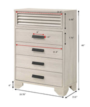 Crownmark Sarter Chest - White