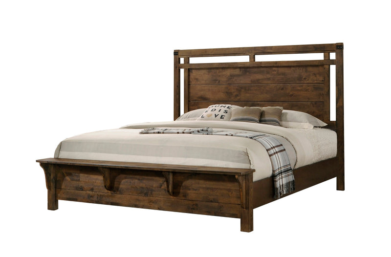 Crownmark Curtis Bedroom Set Queen Bed