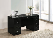 Crownmark Avery Vanity Set - Black